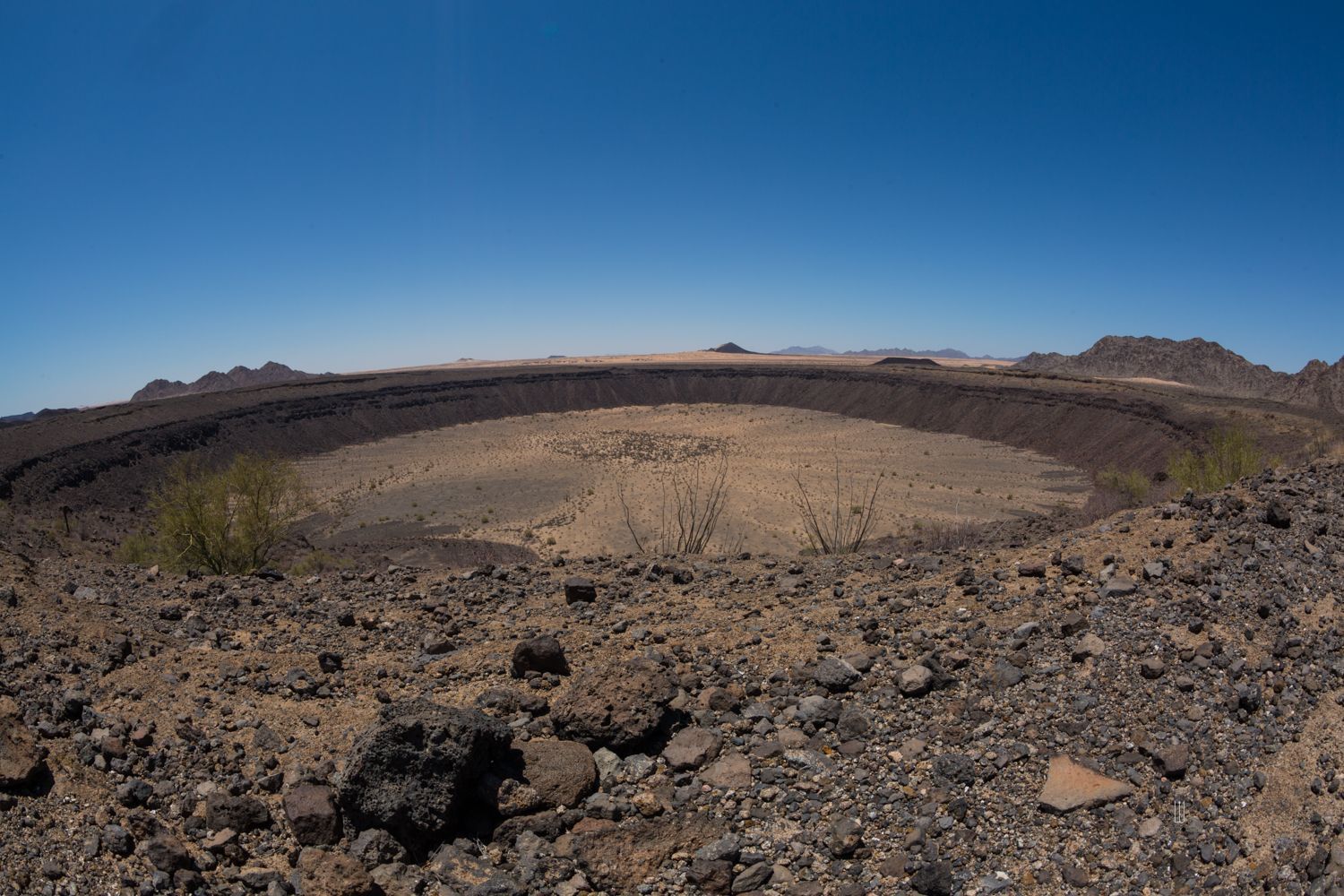 Cráter volcánico de El Pinacate
