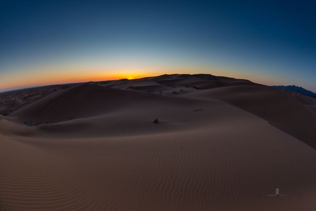 Dunas al atardecer